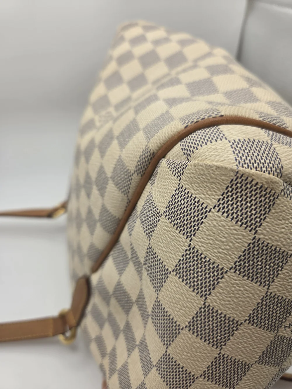 Authentic Preloved Louis Vuitton Damier Azur Totally PM Purse W Dust Bag & COA